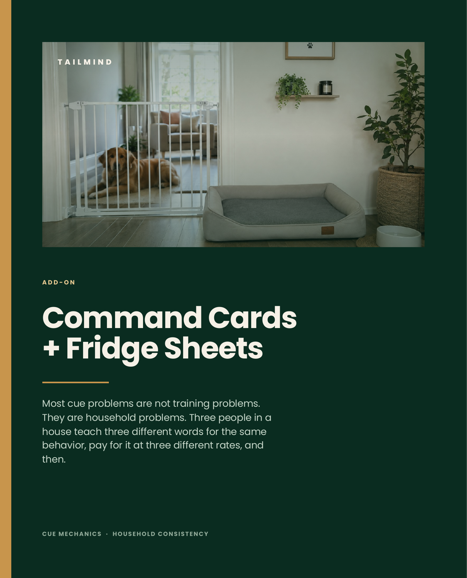 TailMind Command Cards and Fridge Sheets digital add-on