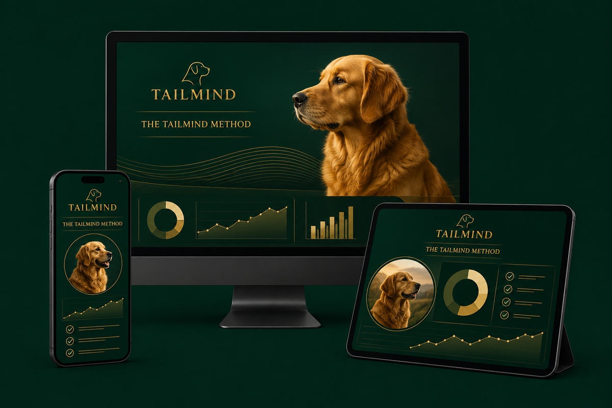 The TailMind Method on computer, tablet and phone