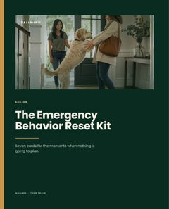 TailMind Emergency Behavior Reset Kit