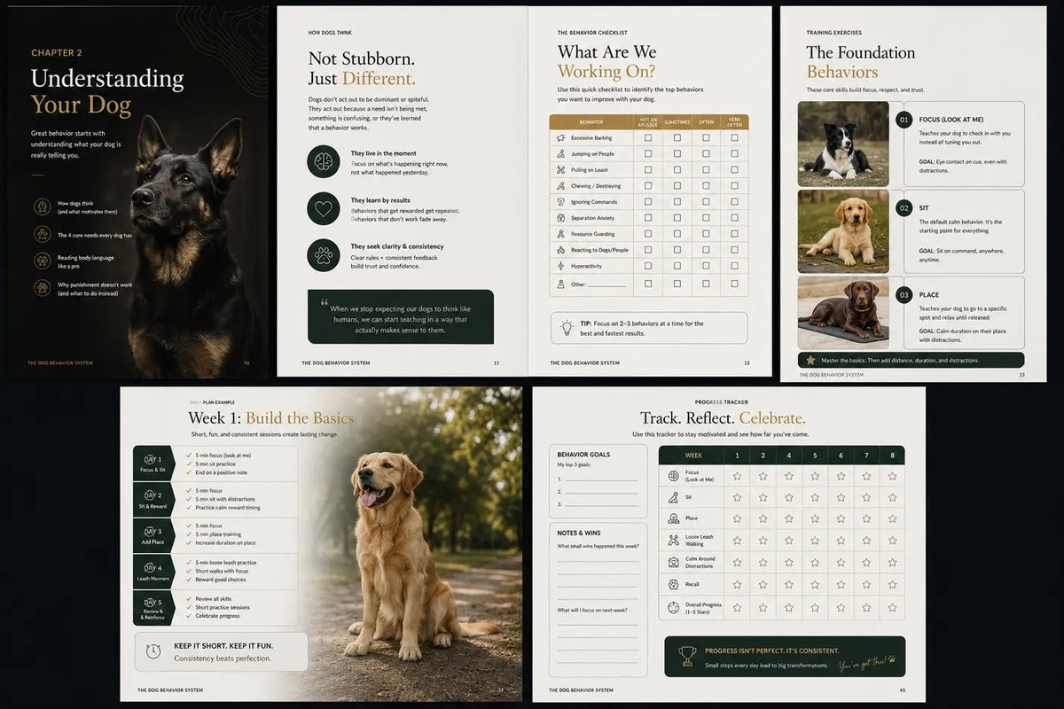Preview pages from The TailMind Method